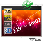 Manueel projectiescherm 119" - BOL.COM